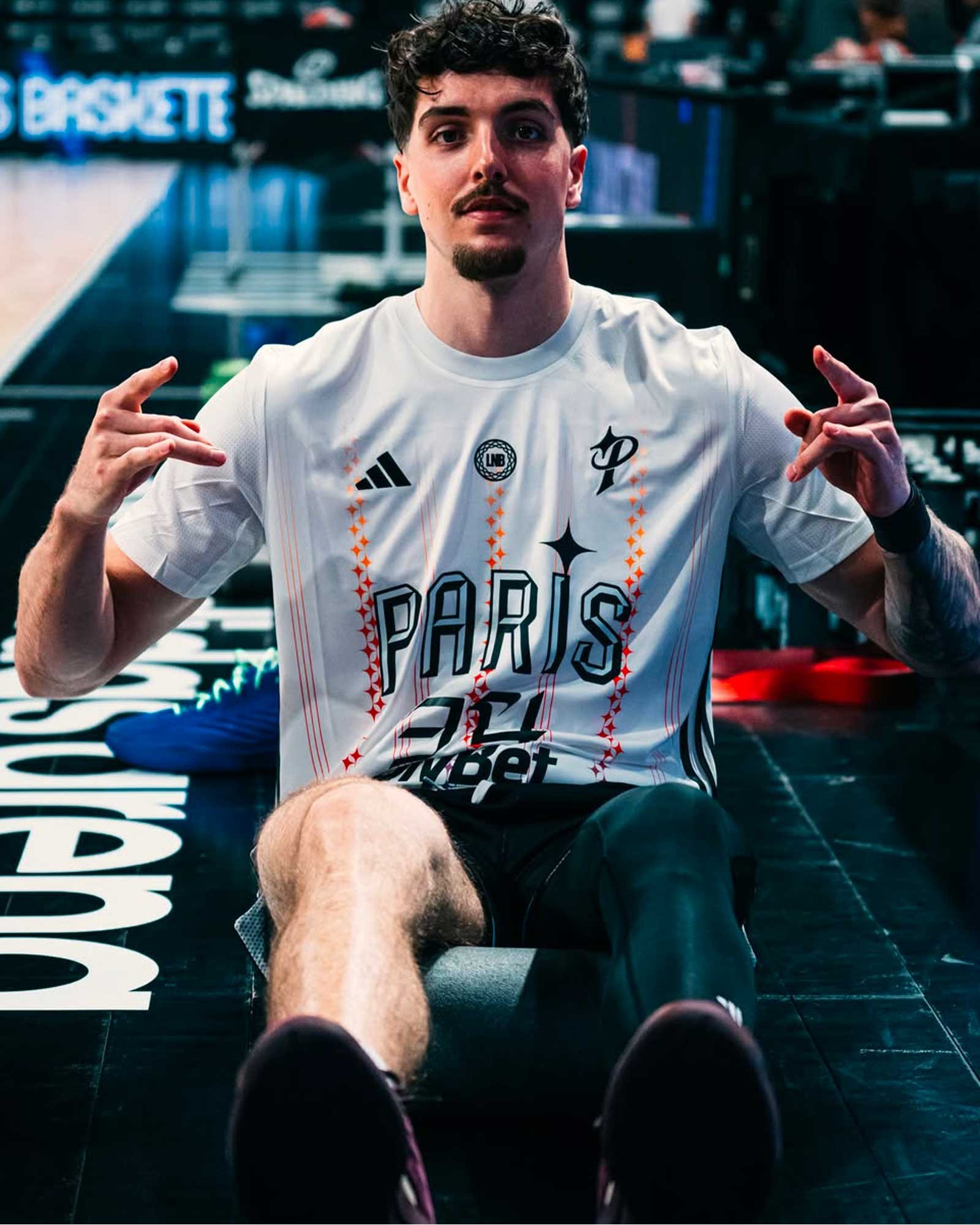Maillot d'échauffement Playoffs 25/26 Paris Basketball