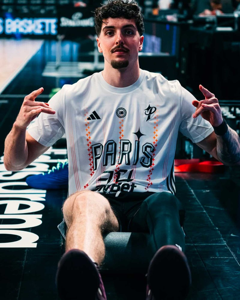 Maillot d'échauffement Playoffs 25/26 Paris Basketball
