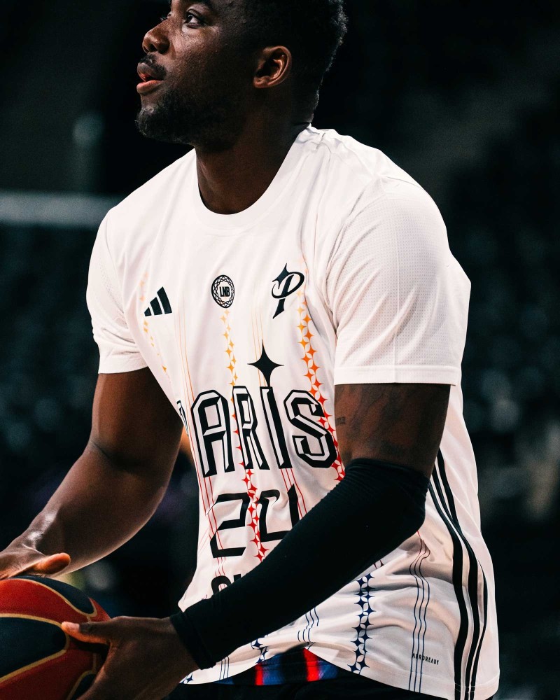 Maillot d'échauffement Playoffs 25/26 Paris Basketball