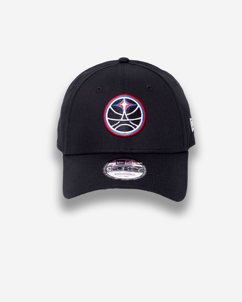 New Era Paris Basketball 9Forty Black Cap