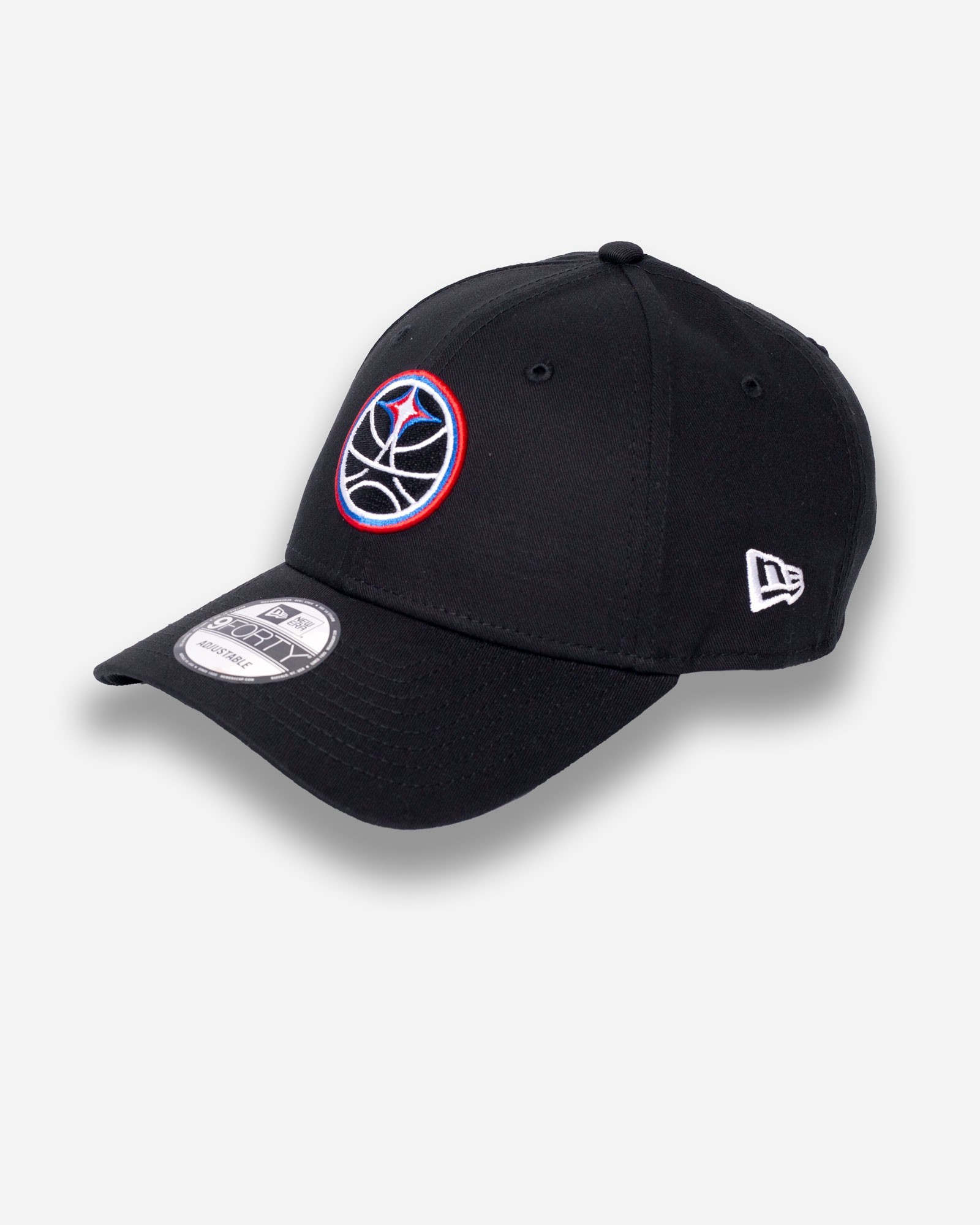 New Era Paris Basketball 9Forty Black Cap