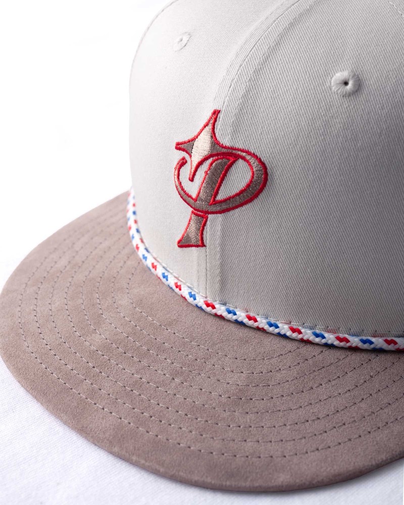 New Era Paris Basketball 59Fifty Beige Cap