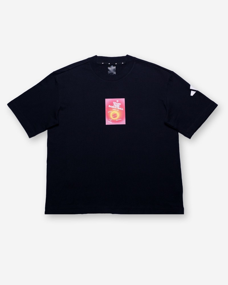 T-shirt noir Summer Tour 26 - Paris Basketball
