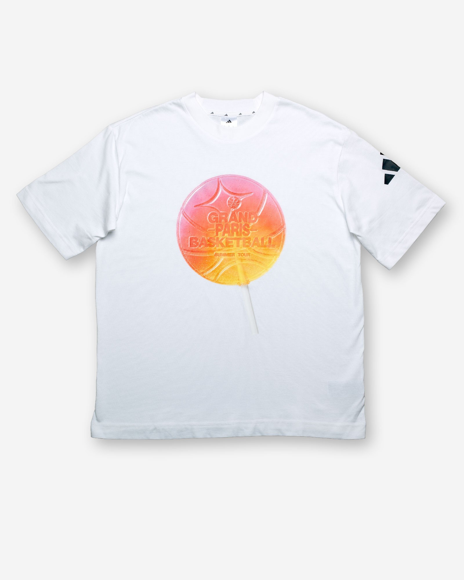 White t-shirt Summer Tour 26 - Paris Basketball