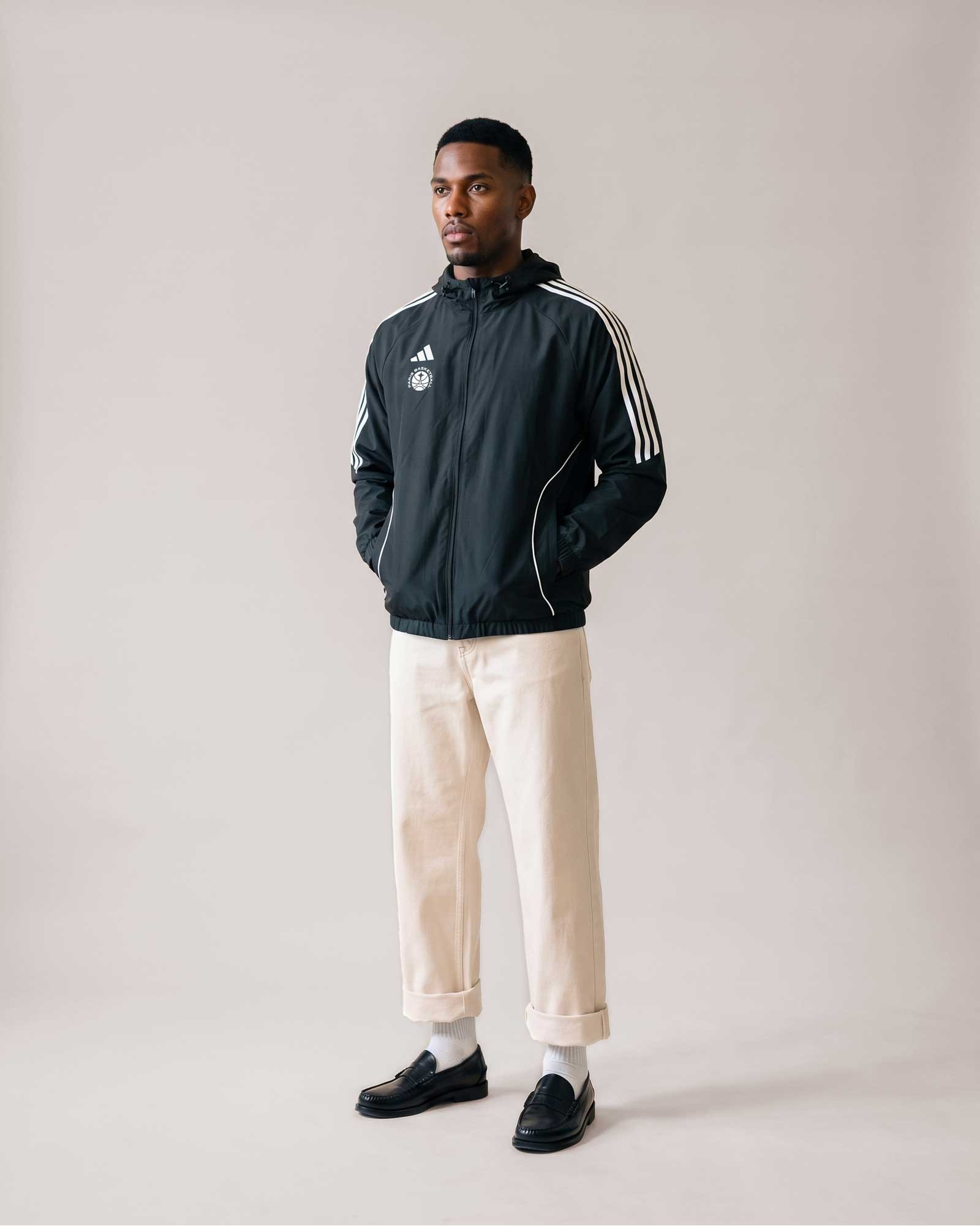 adidas Essentials Paris Basketball Hooded Jacket