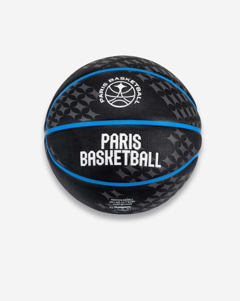Paris Basketball Black Graphic Ball Size 7