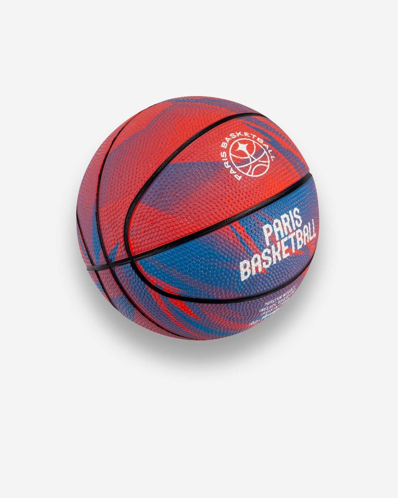 Mini Ballon Taille 1 Graphic Bleu Et Rouge Paris Basketball