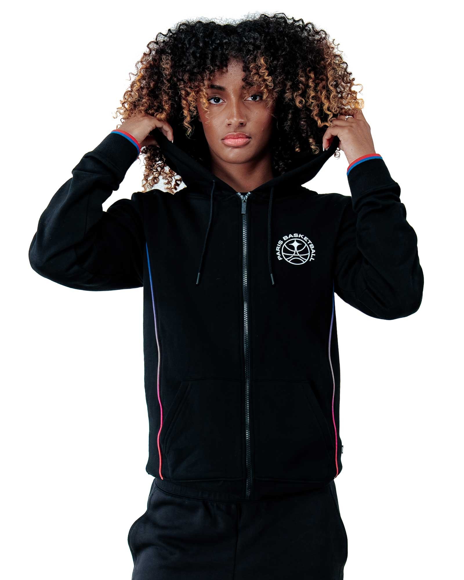 Hoodie Zippé Paris Basketball