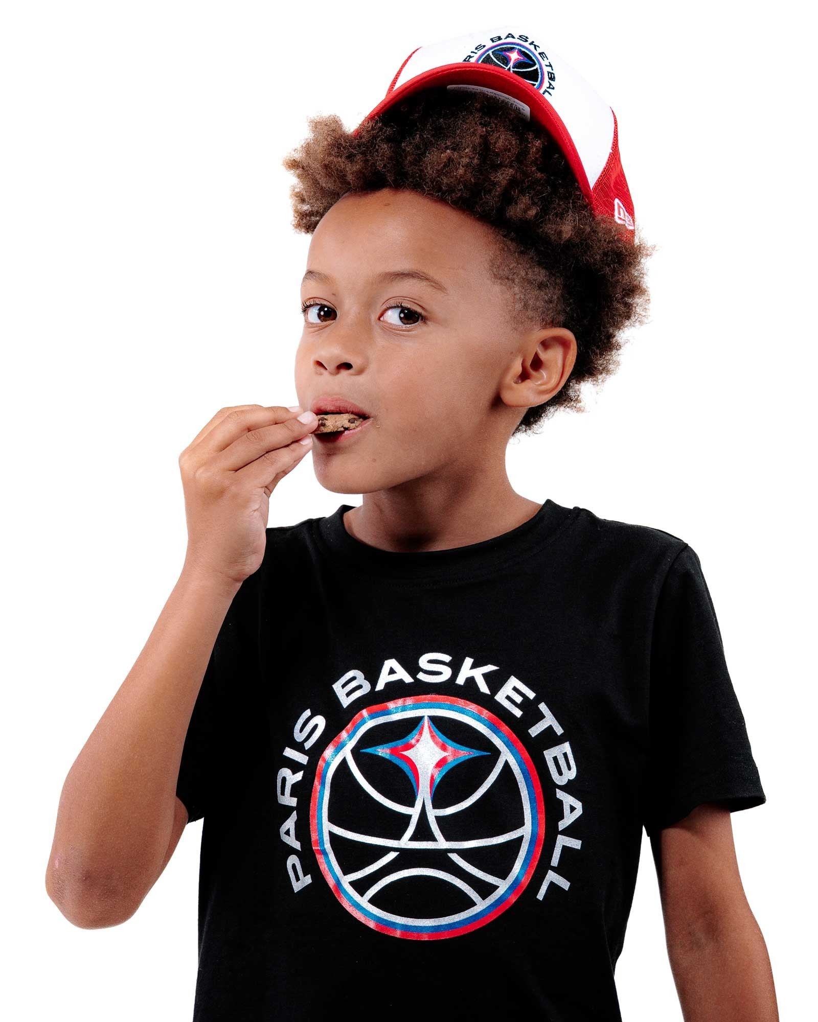 Kids' Paris Basketball Logo T-Shirt