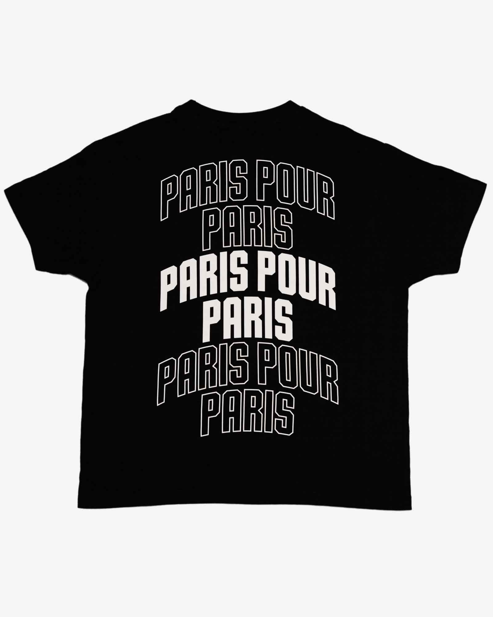 T-shirt Junior Paris Pour Paris Noir