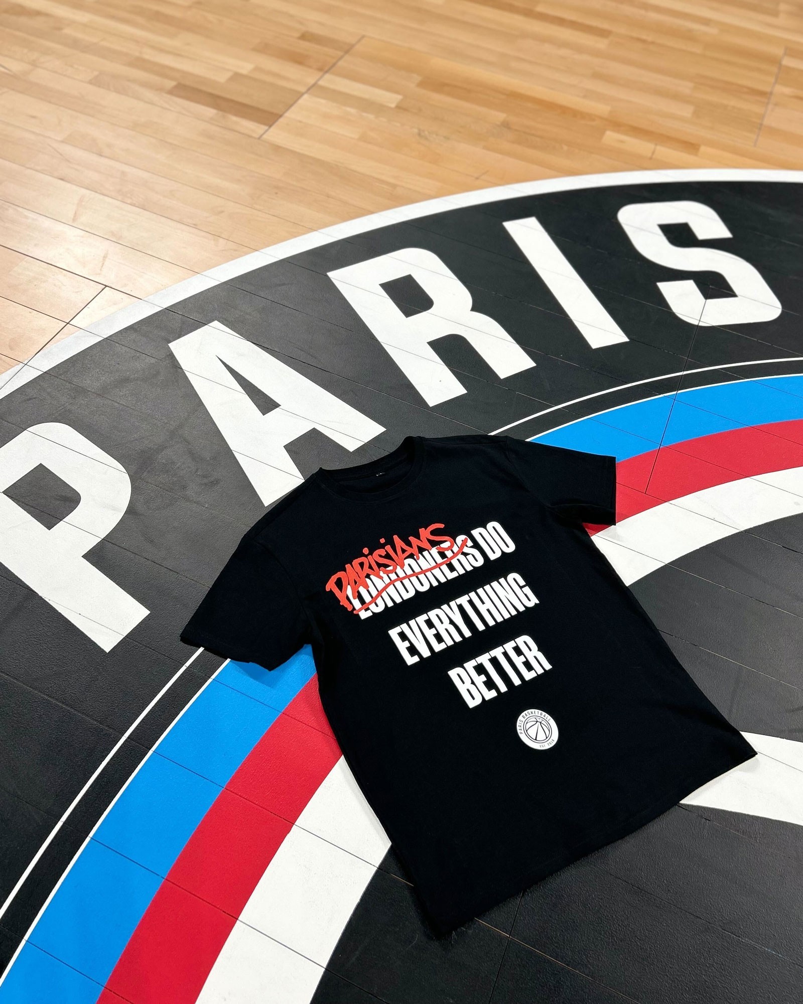 T-shirt Paris vs London