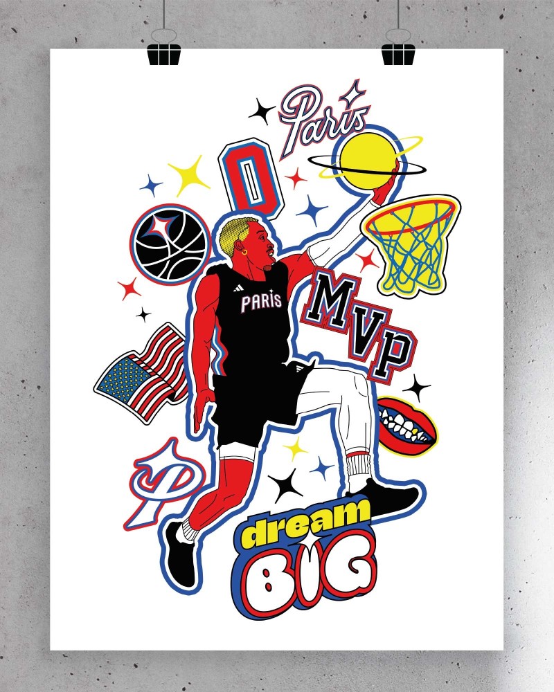 T.J. Shorts Poster - Dream Big