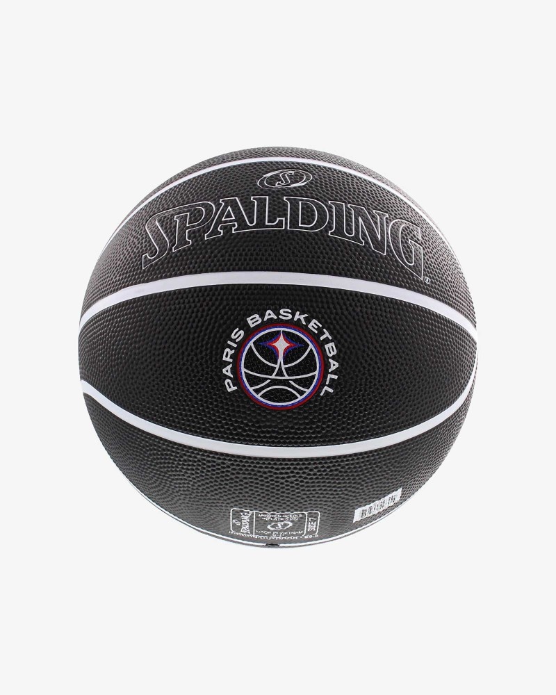 Ballon Spalding Outdoor Paris Basketball (noir)