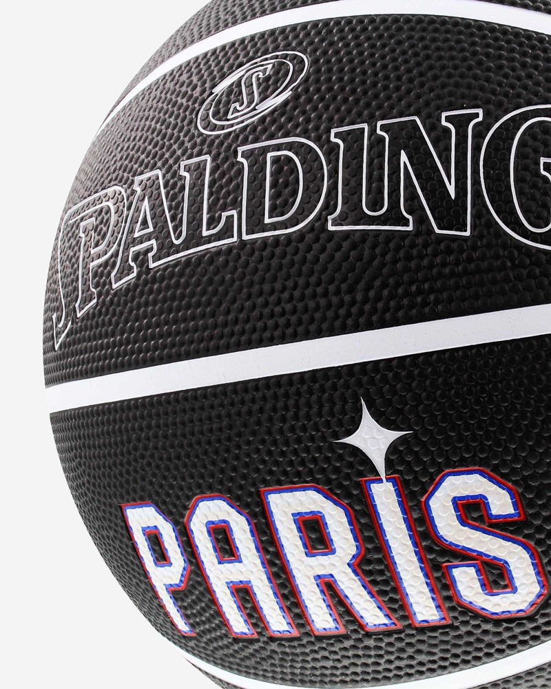 Ballon Spalding Outdoor Paris Basketball (noir)