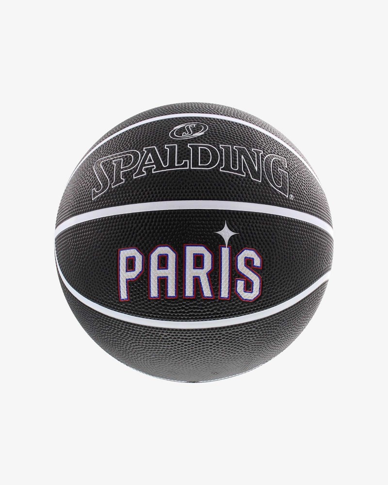 Ballon Spalding Outdoor Paris Basketball (noir)