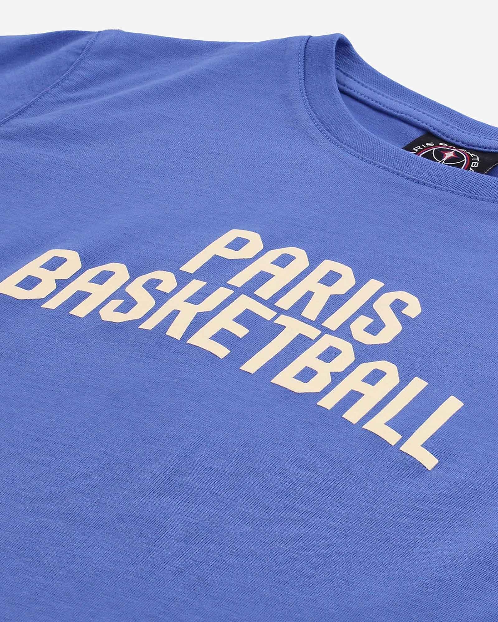 T-shirt Paris Basketball Bleu