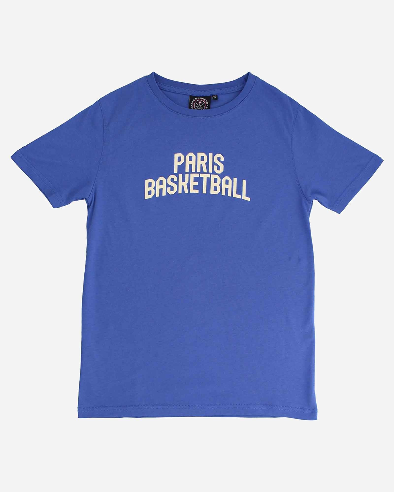 T-shirt Paris Basketball Bleu Kids