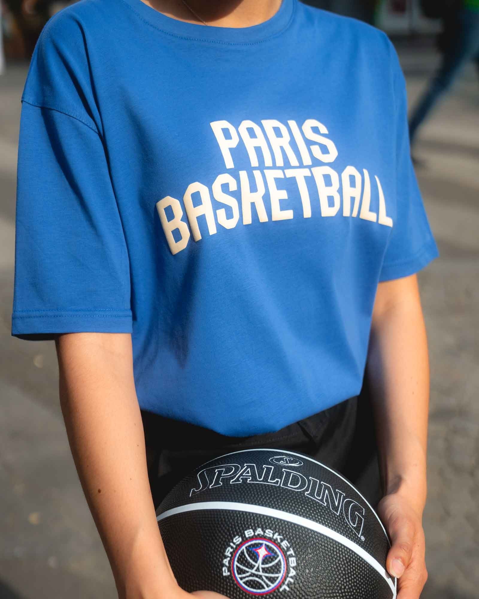 T-shirt Paris Basketball Bleu