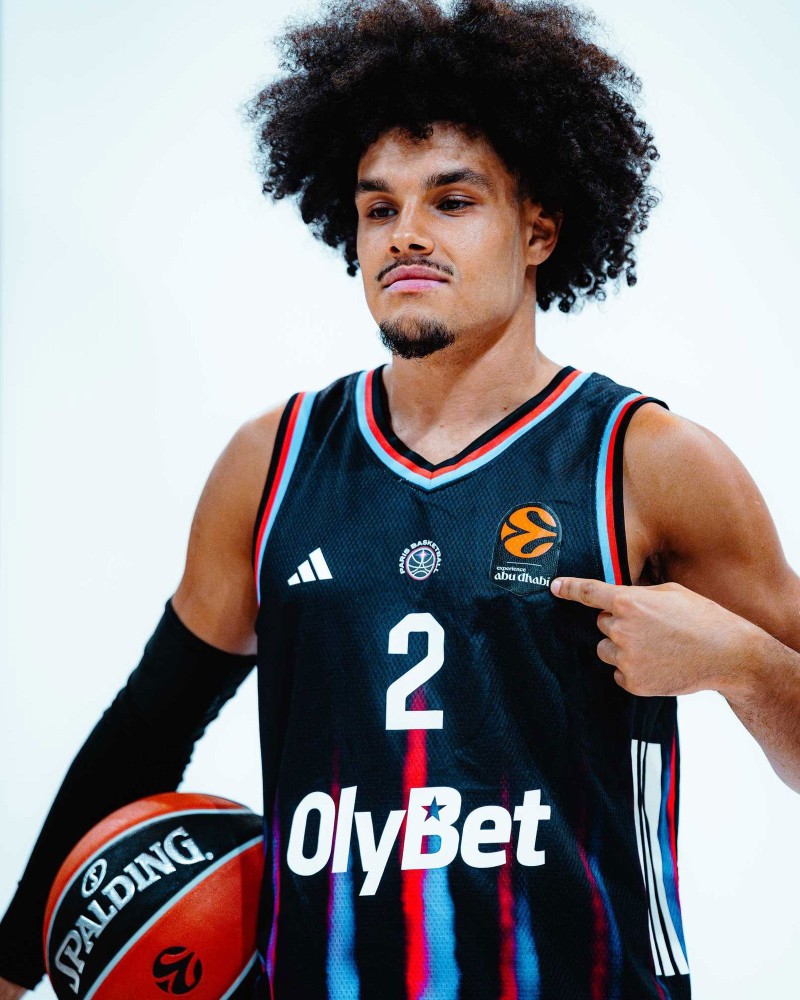 Maillot Euroleague Domicile Paris Basketball 25/26
