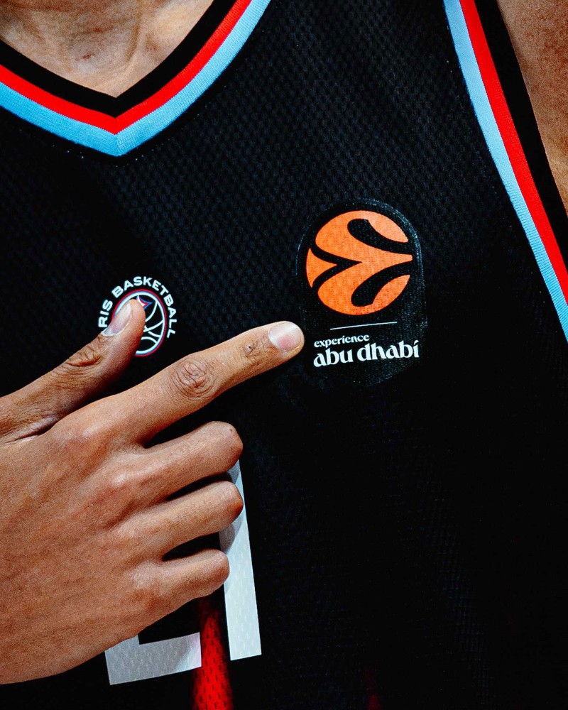 Maillot Euroleague Domicile Paris Basketball 25/26