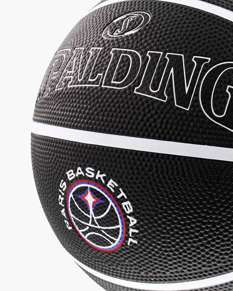 Ballon Spalding Outdoor 25/26 (noir) - Paris Basketball