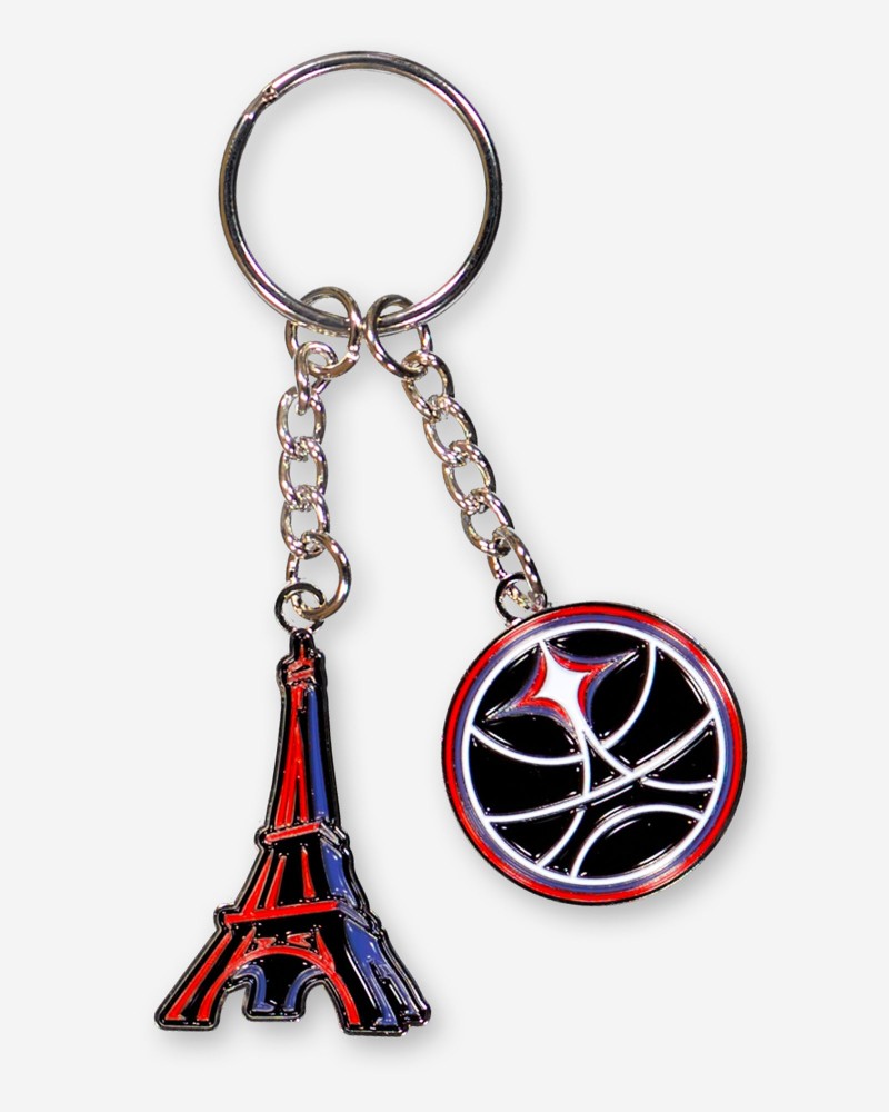 Porte-Clefs Breloque Paris Basketball
