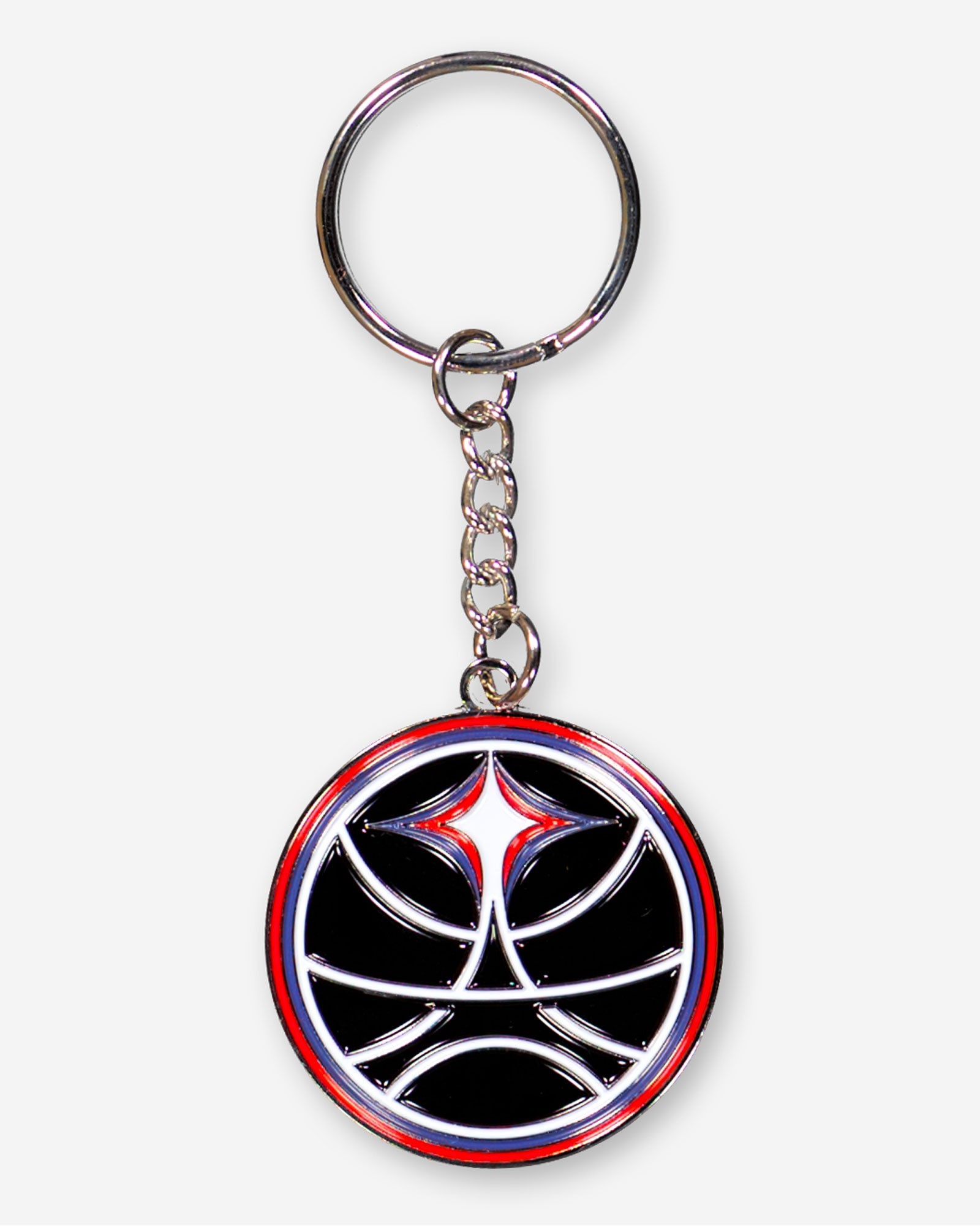 Paris Basketball Logo Keyring