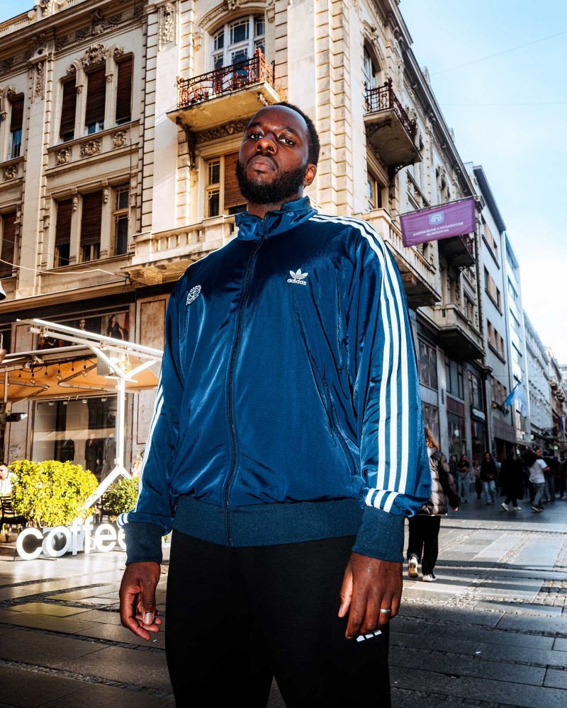 Adidas Firebird Jacket Navy Blue