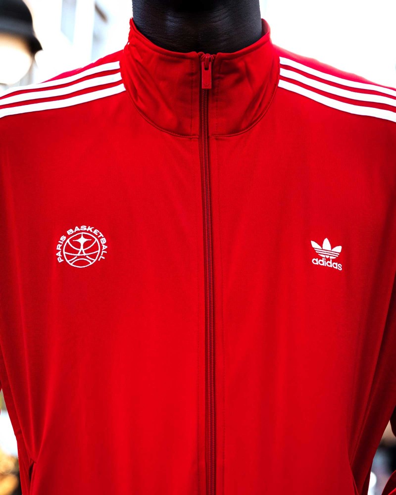 Veste Firebird Adidas Rouge
