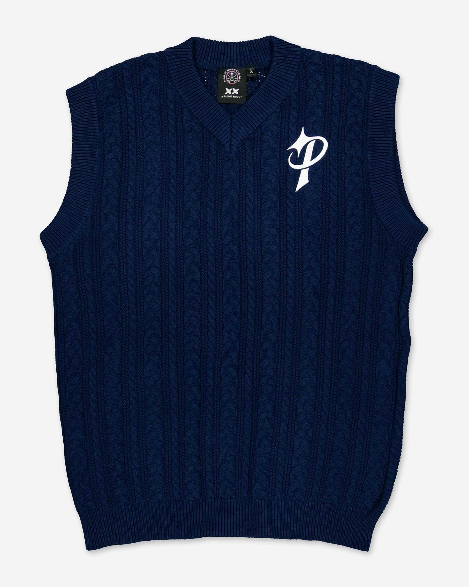 Débardeur Tricot Paris Basketball x Maison Tricot