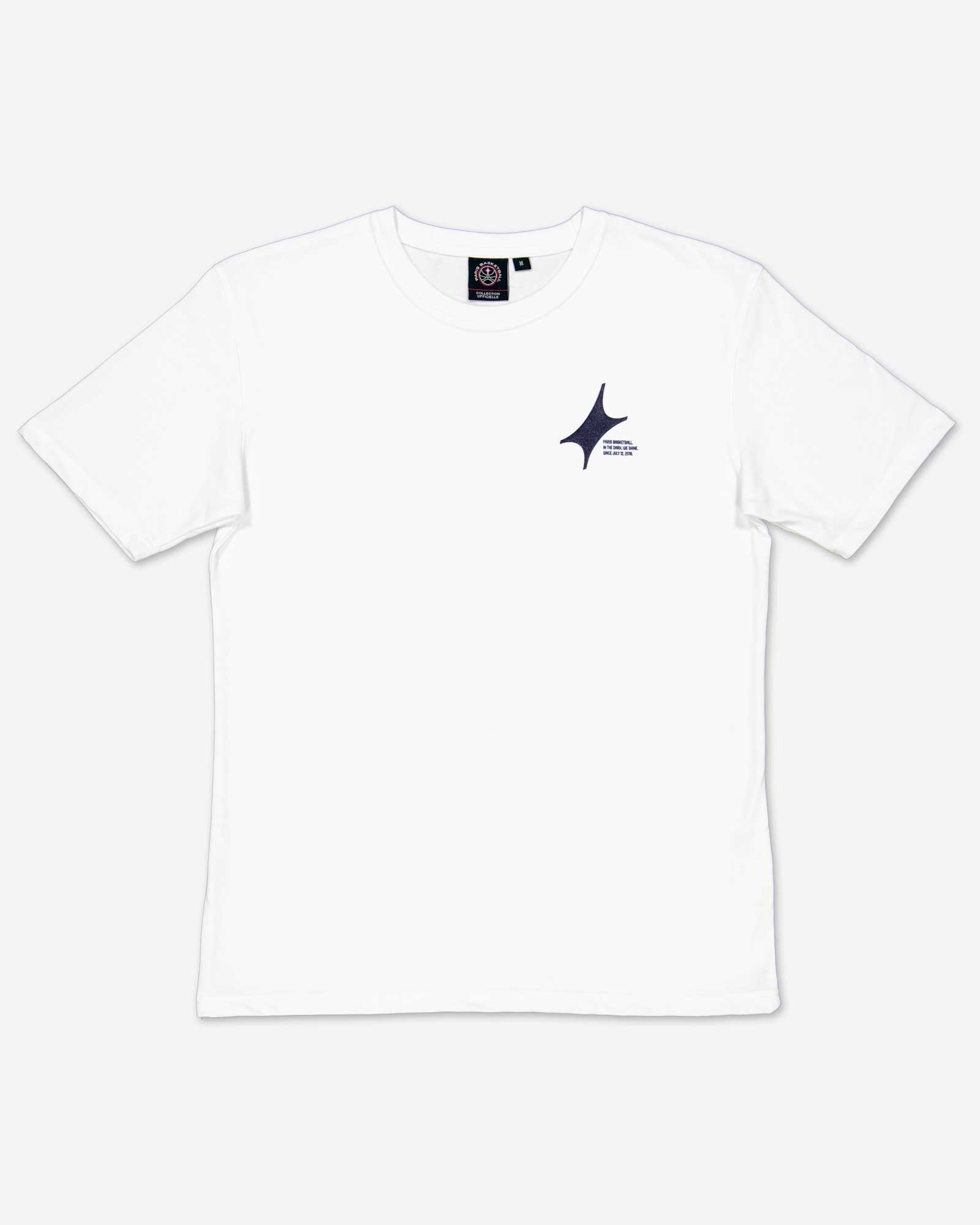 T-Shirt Paris Basketball Oversize Blanc