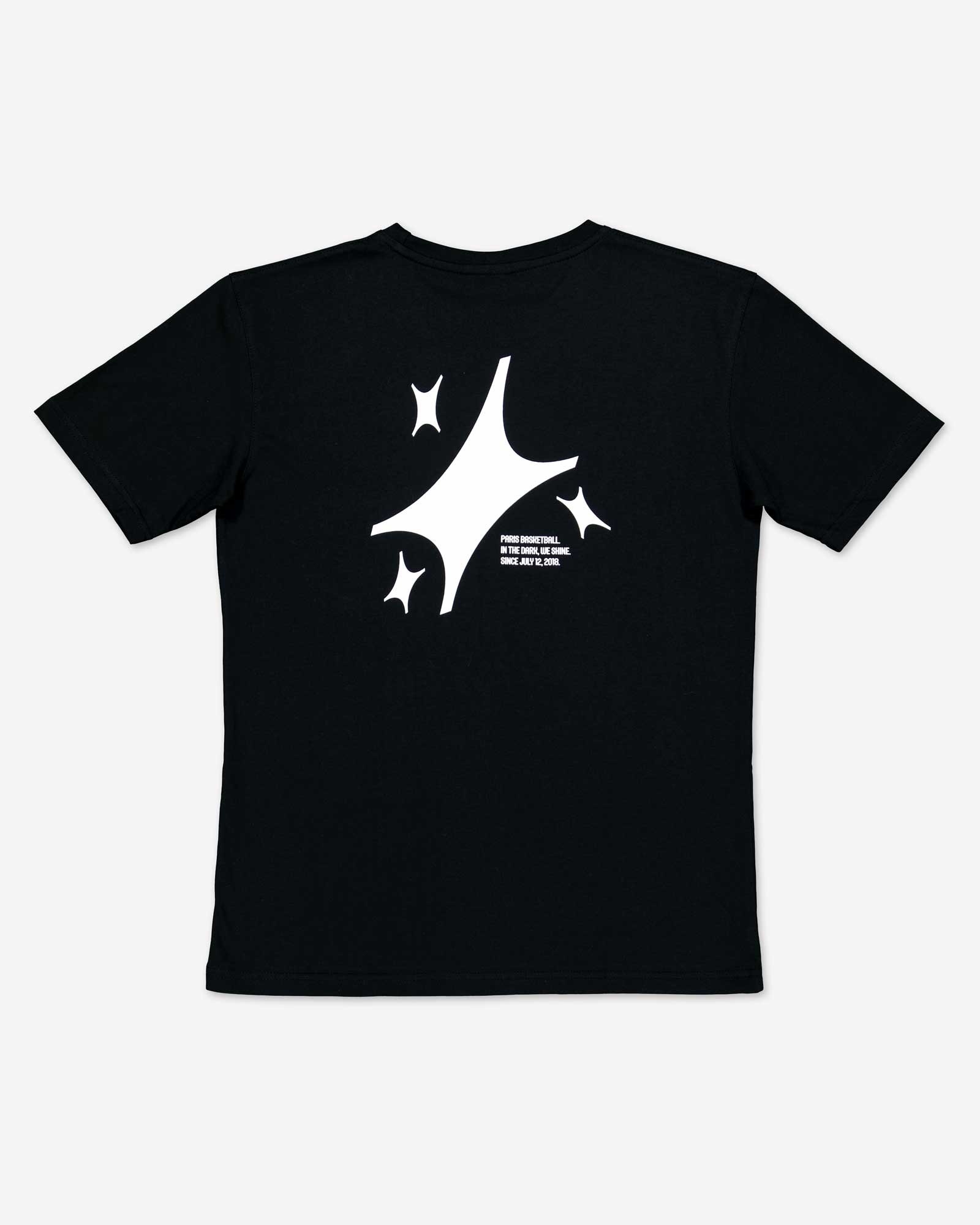 T-Shirt Paris Basketball Oversize Noir