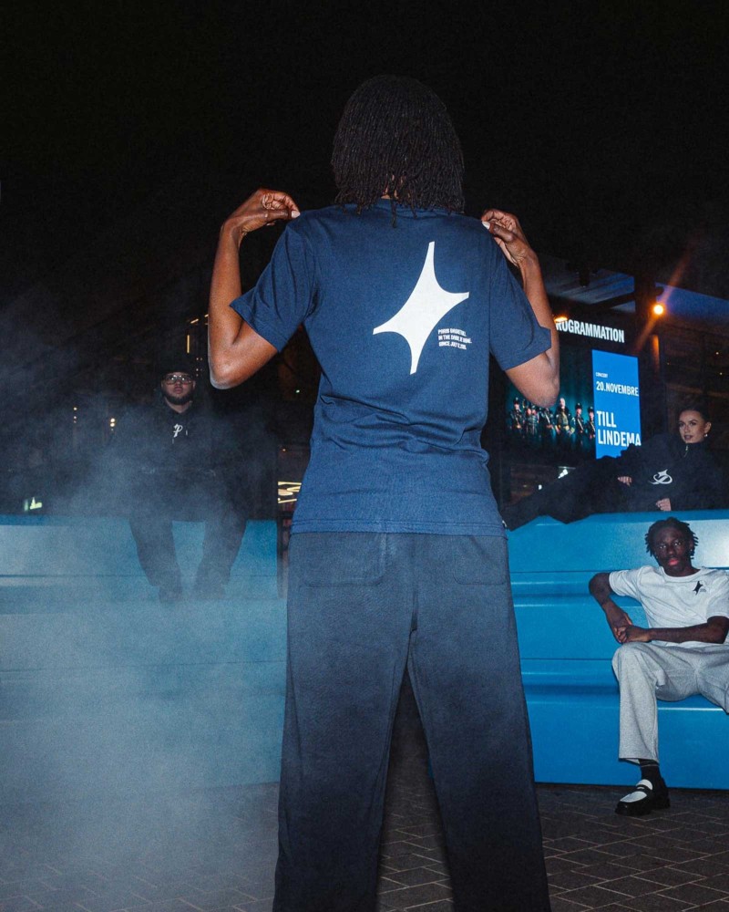 T-Shirt Paris Basketball Oversize Navy