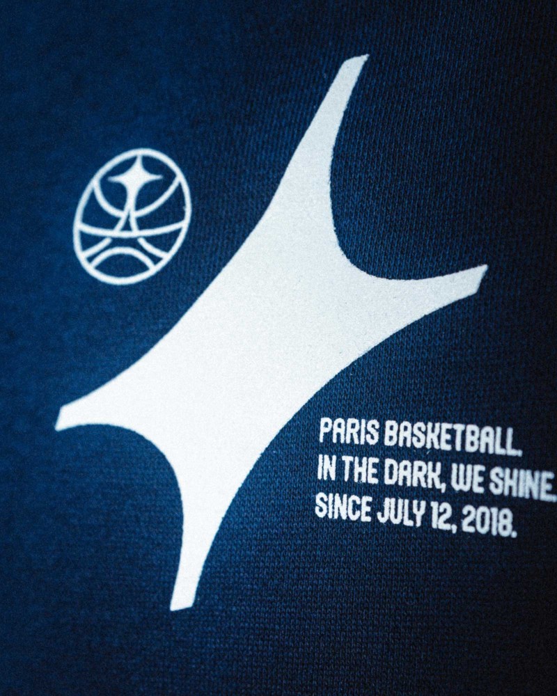 T-Shirt Paris Basketball Oversize Navy