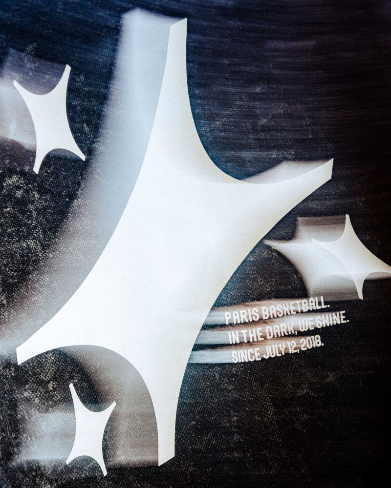 Hoodie Stone Wash Paris Basketball