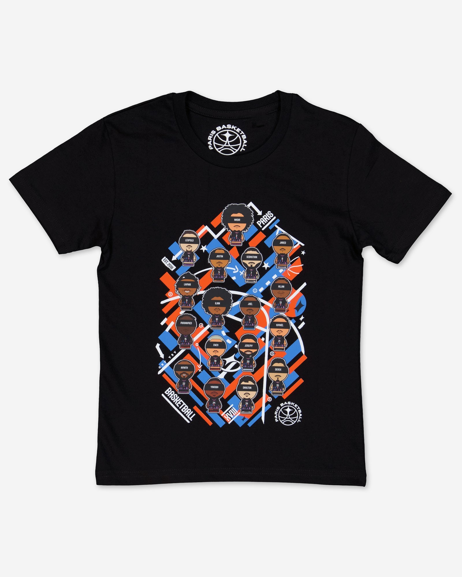 T-shirt Enfant Paris Basketball Team by YSY
