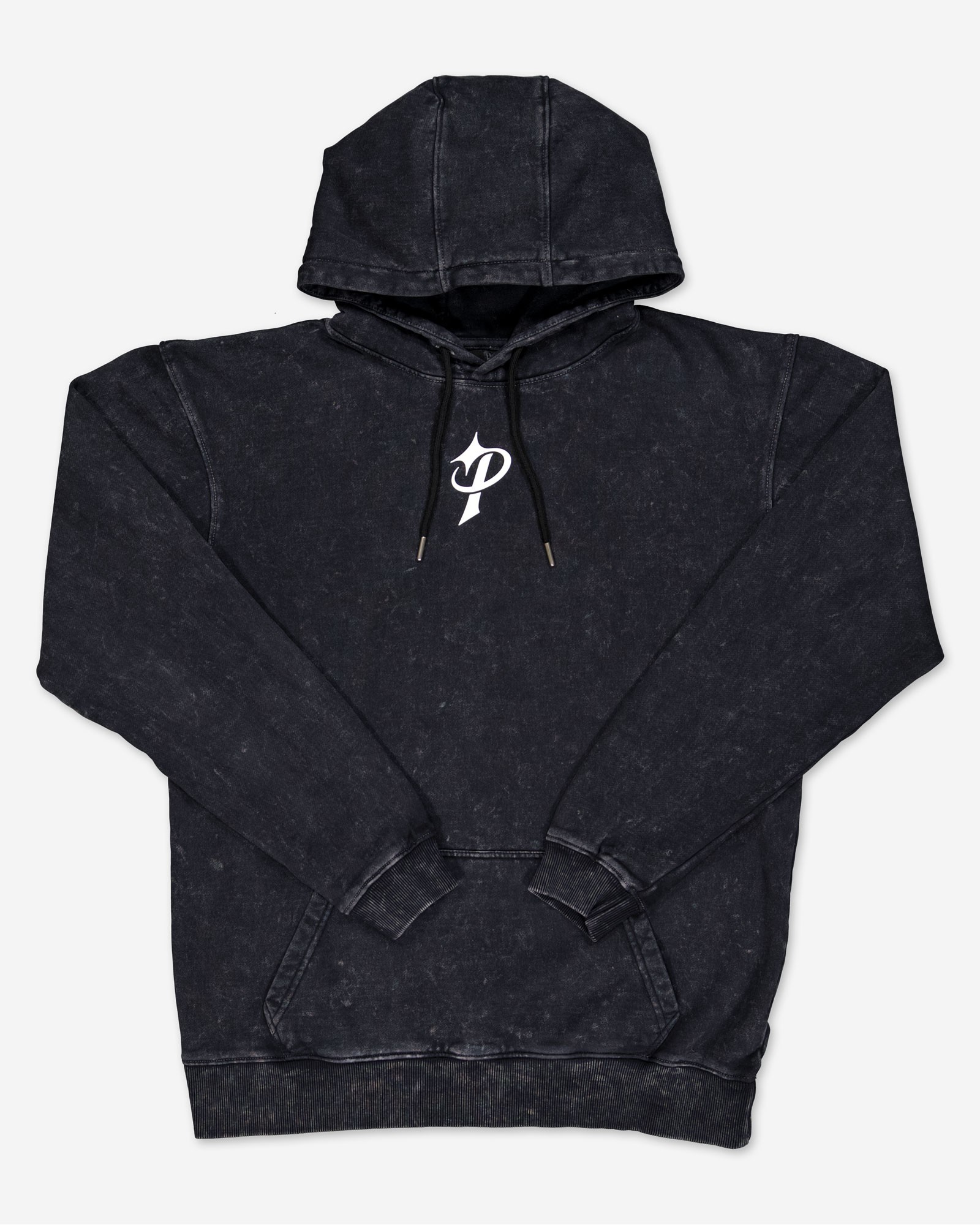 Stone Washed Hoodie Shine in the Dark