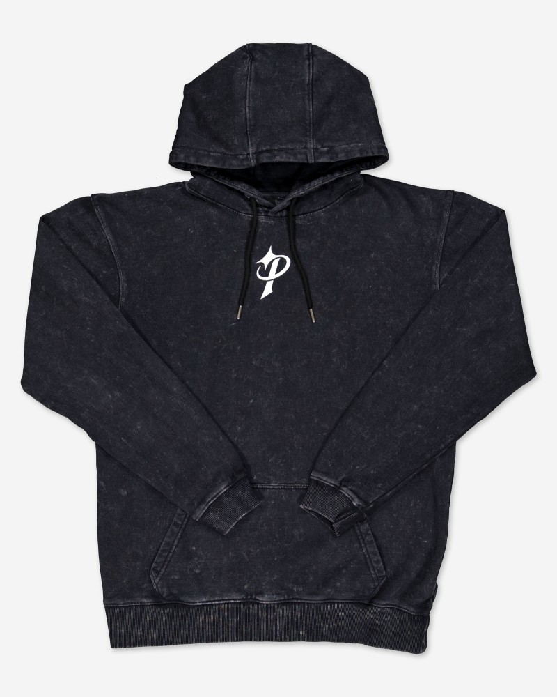Stone Washed Hoodie Shine in the Dark