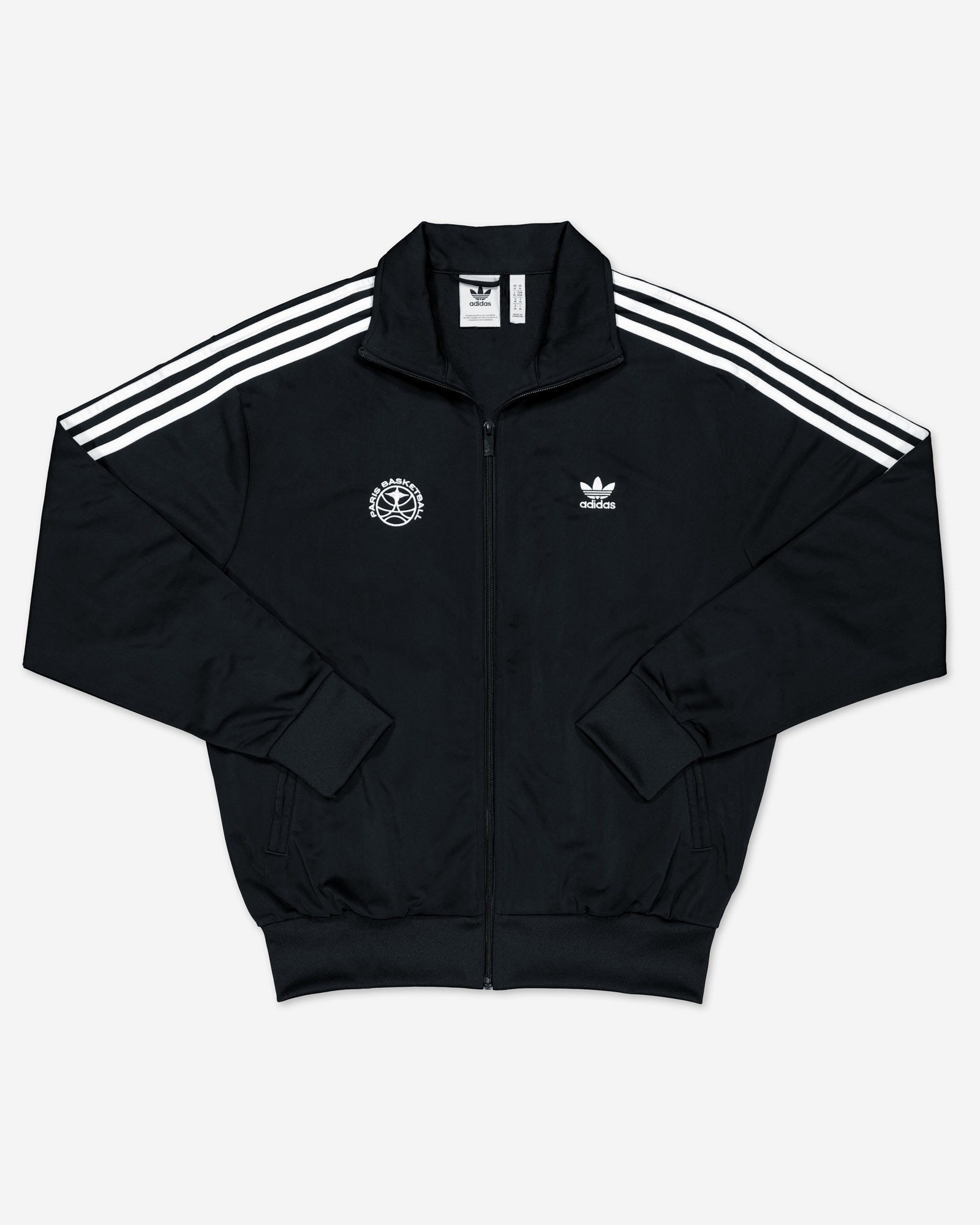 Veste Firebird Paris Basketball Adidas Noir