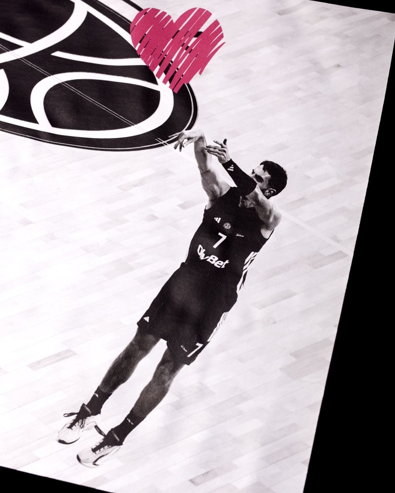 T-shirt Sebastián Herrera - Paris Basketball Hoops Love